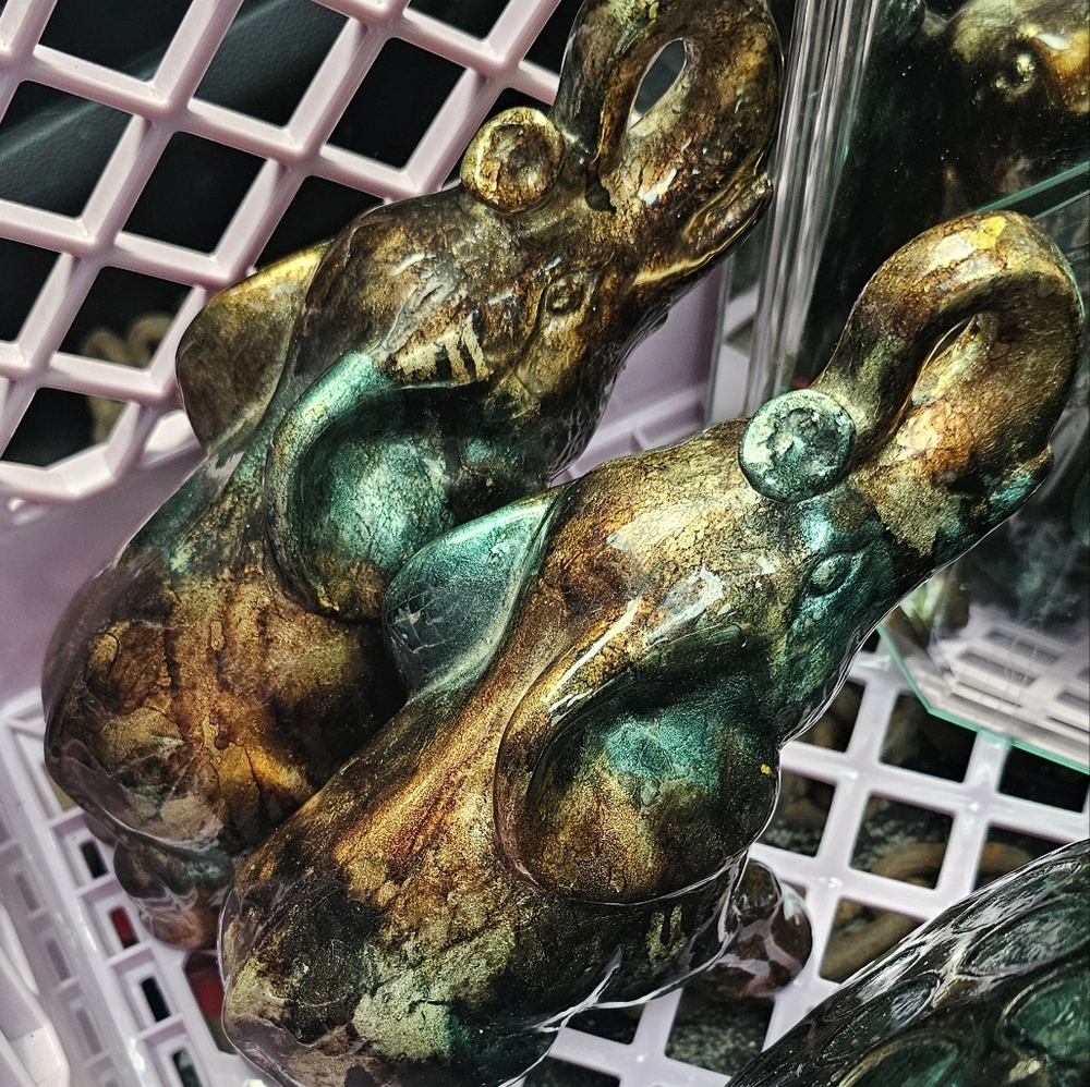 Artistic Elephant Figurines